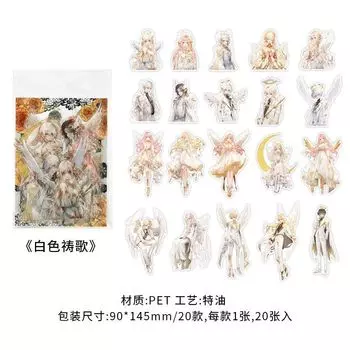 Декоративные наклейки Alideco для скрапбукинга