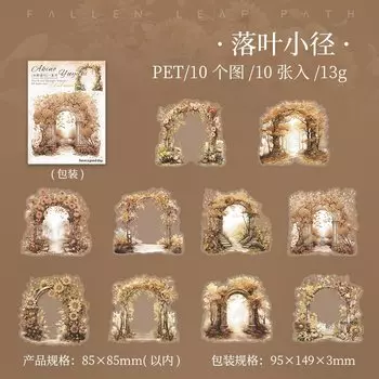 Декоративные наклейки для дневника Alideco