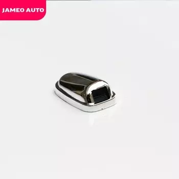 Декоративные наклейки для струйной отделки стеклоочистителя для Ford Focus 2 3 MK2 MK3 2005-2018, хромированная головка автомобильного дождевателя из АБС-пластика, крышка сопла для распыления воды