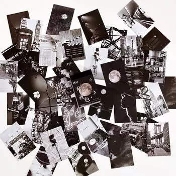 Декоративные наклейки JIANWU, 50 шт.