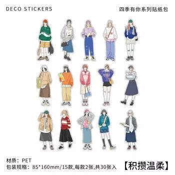 Декоративные наклейки Mengtai для скрапбукинга