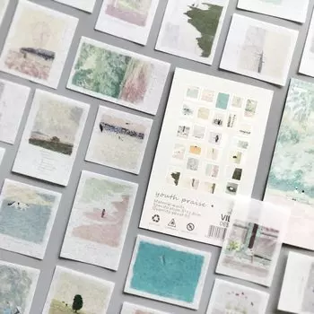 Декоративные наклейки Mengtai серия Ван Гога