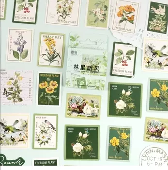 Декоративные наклейки Newcaty в стиле ретро