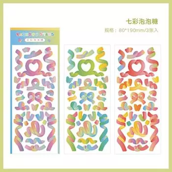 Декоративные наклейки-сердца SHIZHUO