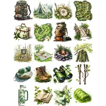 Декоративные наклейки TIAMECH 20 шт.