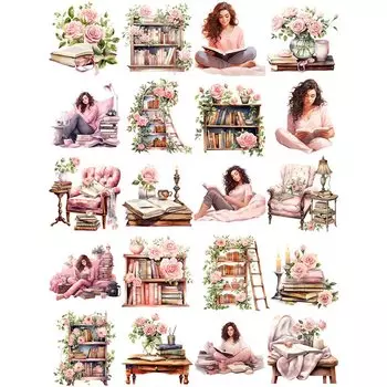 Декоративные наклейки TIAMECH для девочек