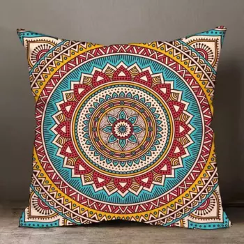 Декоративные наволочки Mandala, полиэстер/хлопок