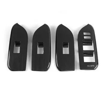 Декоративные панели для переключателей окон из нержавеющей стали для Toyota Land Cruiser Prado 150 2010 2011 2012 2013-2019, аксессуары