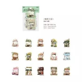 Декоративные стикеры Amengguo 30 шт.