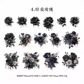 Декоративные стикеры для дневников Alideco