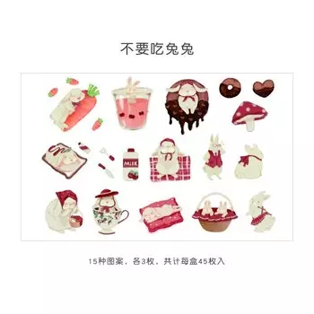 Декоративные стикеры Mengtai для скрапбукинга