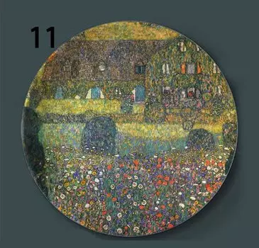 Декоративные тарелки Wave Risk Gustav Klimt Rubens керамические