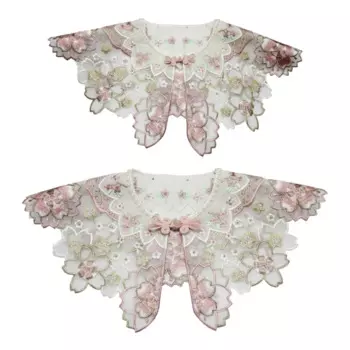 Декоративный цветок Yunjian Воротник Вышивка Традиционный китайский Yunjian