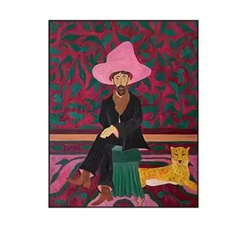 Модный художественный декор для гостиной Ковер для дома Журнальные столики большой площади Плюшевый коврик Винтажный продвинутый IG Ковер Тапис