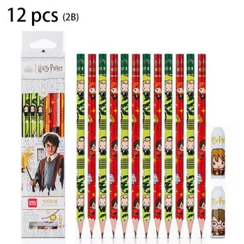 Deli 2B/HB шестиугольные карандаши Гарри Поттер