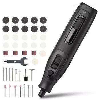 DELI Маленькая электрическая мельница для резьбы по нефриту 4V2000mA