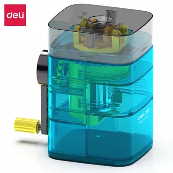 DELI Роторная точилка для карандашей