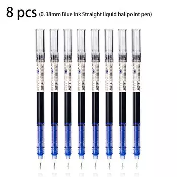 Deli S865 шариковая ручка 0,38 мм черная красная синяя