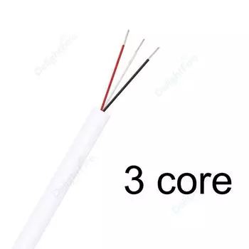 Электрический аудиопровод, 2 3-жильный USB Удлинительный кабель, 28 26 24 22 20 18AWG 12 В, гибкий автомобильный провод для планшетов