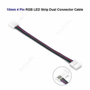 DelightFire разъем для светодиодной ленты 8 мм