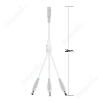 DelightFire Разветвитель питания постоянного тока 5.5 мм 2.1 мм