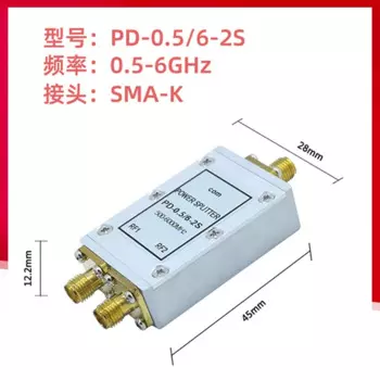Делитель мощности 500m-6g RF, Wi-Fi, SMA 1 / 2, HF 2 / 2 делитель мощности, разветвитель