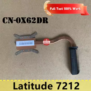 Dell Latitude 7212 жесткий подлинный охлаждающий обогреватель ноутбука CPU CN-0X62DR 13NJ-25A0201 0X62DR X62DR