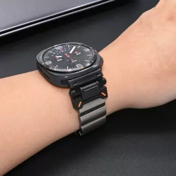 Деловой титановый ремешок для Samsung Galaxy Watch Ultra 47 мм, роскошный ремешок Correa для GALAXY WATCH 7 ULTRA 47 мм, мужской браслет