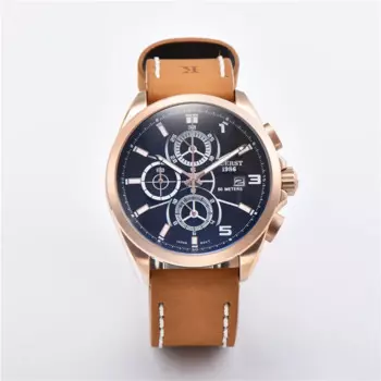 Деловые мужские часы, часы с тремя циферблатами, часы с таймером, водонепроницаемые женские часы