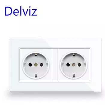 DELVIZ двойной розетка с USB