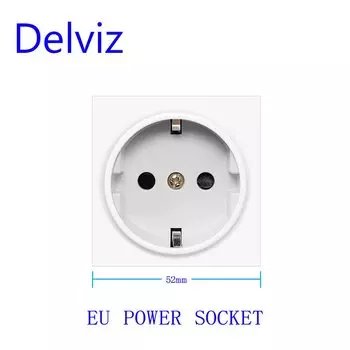 DELVIZ Настенный выключатель с розеткой USB