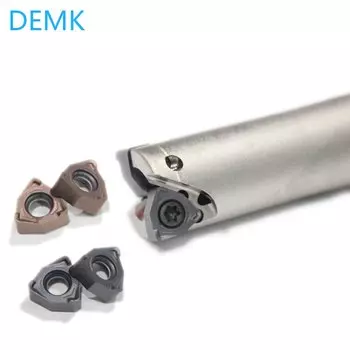 DEMK быстрая подача карбидная фреза из нержавеющей стали