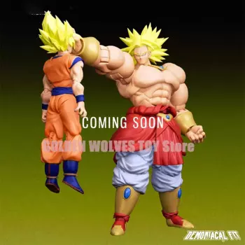 Demoniacal Fit Legendary Berserker Broli Super Saiyan Фигурки 19 см Dragonball Аниме Фигурка Модель Рождественская Игрушка Подарок