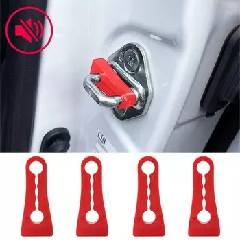 Демпфер дверного замка для Toyota RAV4, звуковой погремушка, Creaking STOP, звукоизоляционный глухокий уплотнитель, глушительный глушитель 2000-2021 2022 2023