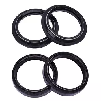 Демпфер передней вилки мотоцикла 48x58x9.5/11.5 48X58, масляное уплотнение и пылезащитная фотокрышка 48 58 9/11 (48*58*9/11) # d