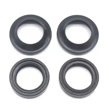 Демпфер передней вилки мотоцикла с двойной пружиной 33x45x11 33*45, масляное уплотнение, пылезащитный чехол для YZ80 BW200 TW200 SRX250 BW350 XV250 Virago