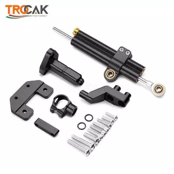 Демпфер рулевого управления для мотоциклов YAMAHA YZF R3 MT03 R25 2015 2016 2017 2018 стабилизирующие демпферы Кронштейн монтажный комплект