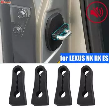 Демпфер заслонки дверного замка автомобиля для Lexus NX LX RX IS ES GX Rattling Тихий шум Глухие звукоизоляция Звукоизоляционное уплотнение