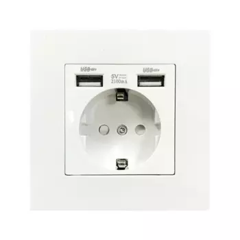 DepoGuye двойная USB розетка 2.1A