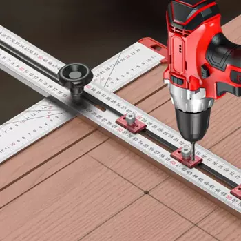 Линейка KPXIN 2-в-1 для деревообработки