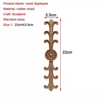 Деревянная аппликация VZLX для декора