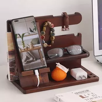 Деревянная док-станция N2HAO для телефона