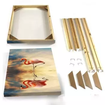 Деревянная фоторамка HALFLEMART