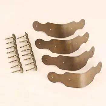 Деревянная фурнитура DRELD для украшений, 4 шт.