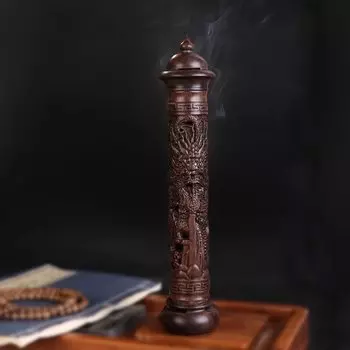 Деревянная курильница-дракон YXYMCF