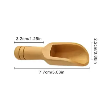 Деревянная ложка для кофе MOONBIFFY