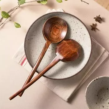 Деревянная ложка для супа Ramen