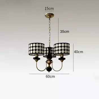 Деревянная люстра LASHA