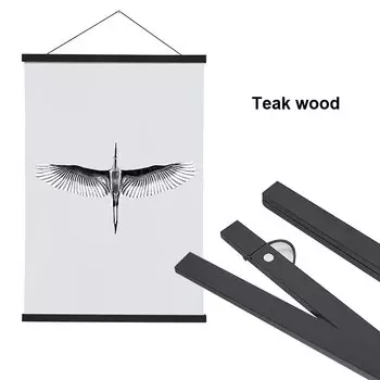 Деревянная магнитная рамка для плакатов VCC