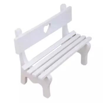 Деревянная мини-скамейка MOONBIFFY для сада